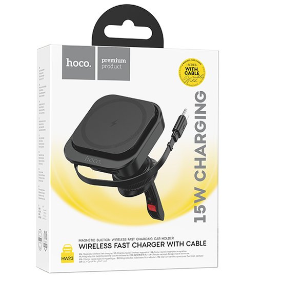 HOCO - Car wireless charger "HW23 Might" for air outlet