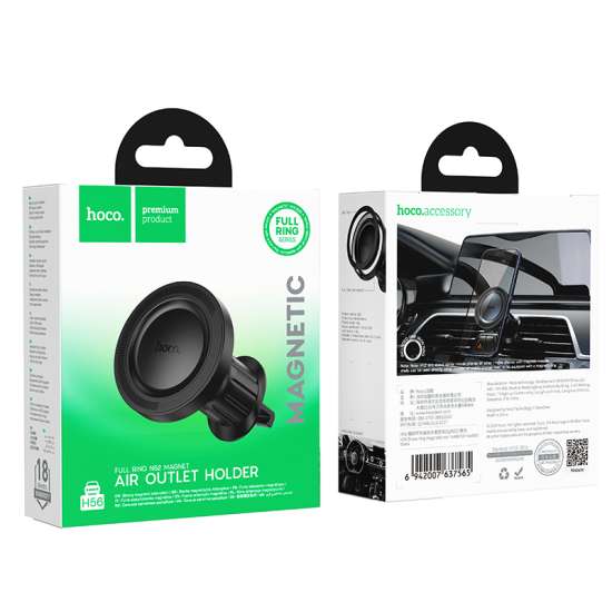 HOCO -  DCA40 Time Air Outlet Magnetic Magsafe Car Holder