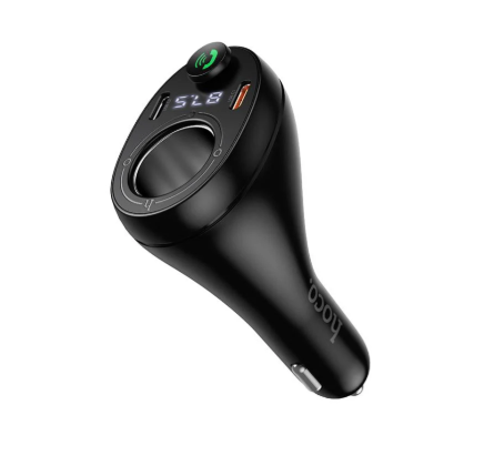 HOCO - E88 Star 35W Dual USB-C Ports Cigarette Lighter Car BT FM Transmitter