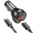 HOCO - Car charger “NZ12C Graceful” 60W cable set