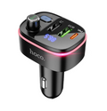 HOCO - E62 In-Car 18W and PD Charger Bluetooth FM Transmitter