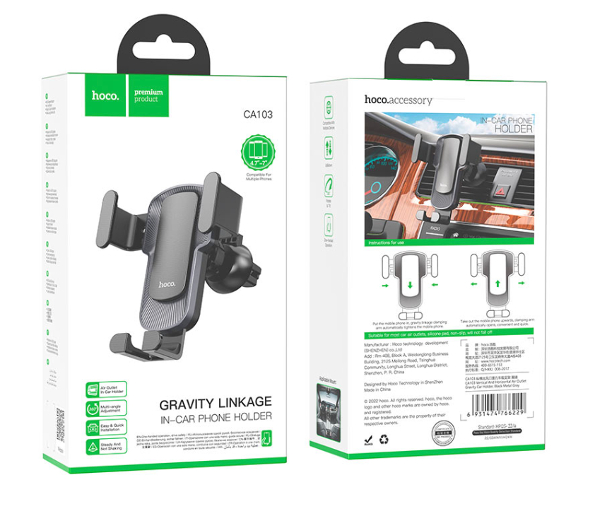 HOCO - Car holder "CA103" for air outlet