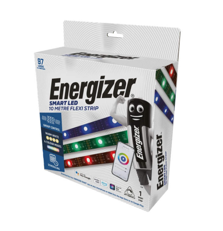 Energizer Multicolour LED Strip Light 10m