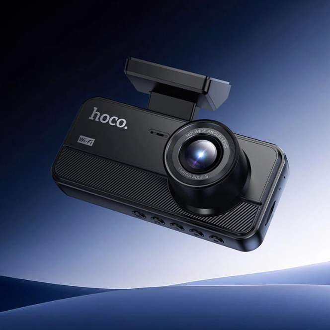 HOCO - Dash cam “DV15” tri-channel driving recorder