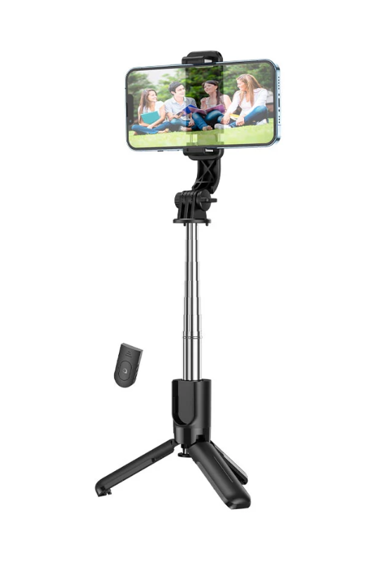 HOCO - K17 Figure Selfie Stick & Tripod with Bluetooth Remote