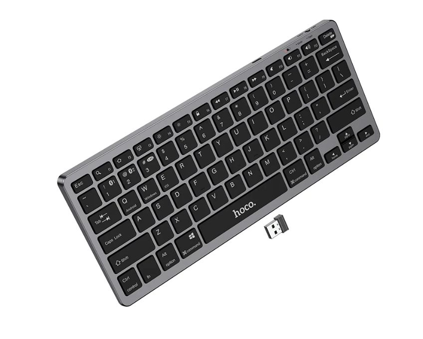HOCO - Ultra Slim Wireless Dual-Mode BT Keyboard