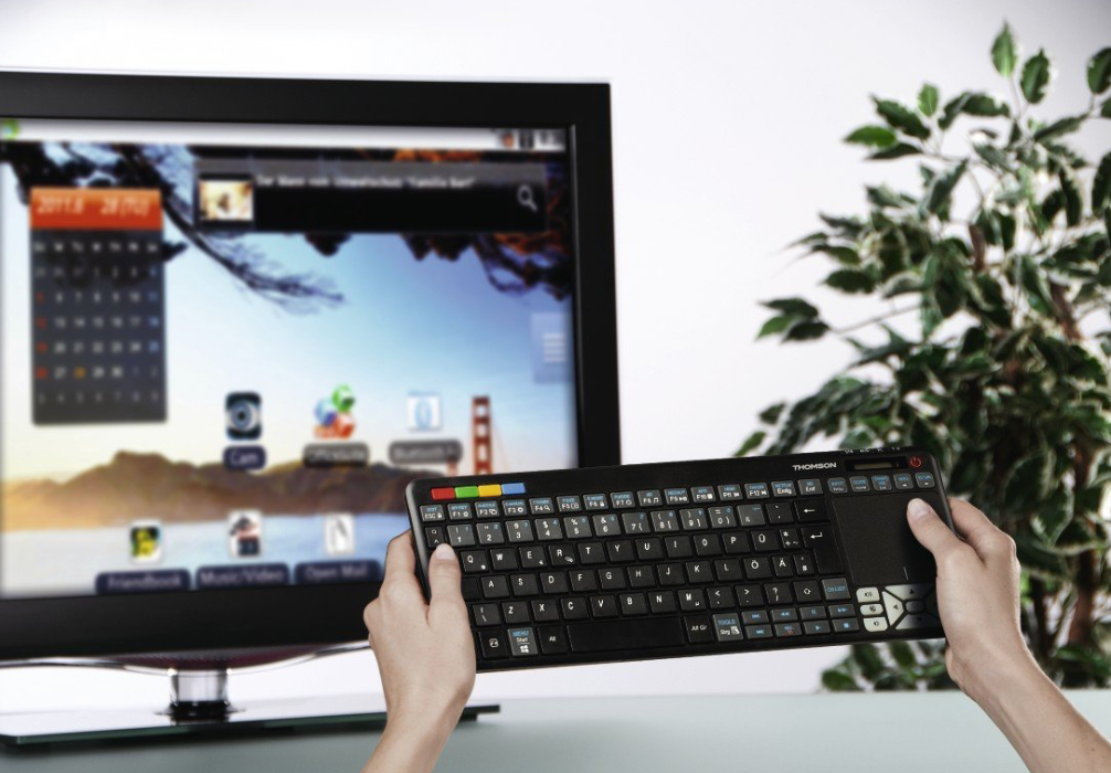 4in1 Universal UK LAYOUT Smart TV Keyboard / Remote Control for Sony TVs