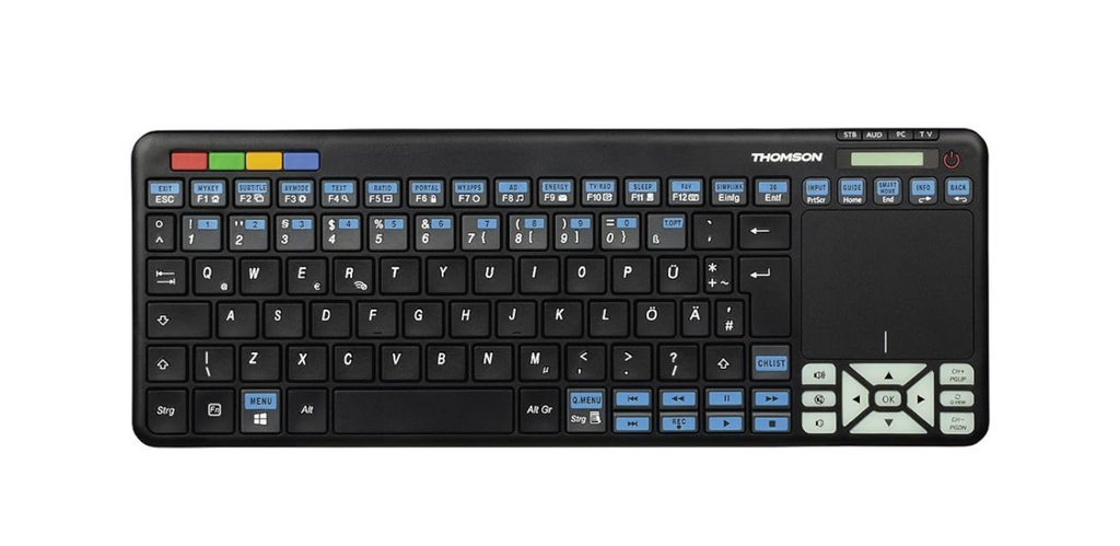 4in1 Universal UK LAYOUT Smart TV Keyboard / Remote Control for Sony TVs