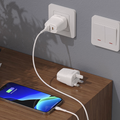 Hoco - Quick charger Bright PD20W + QC3.0 UK plug