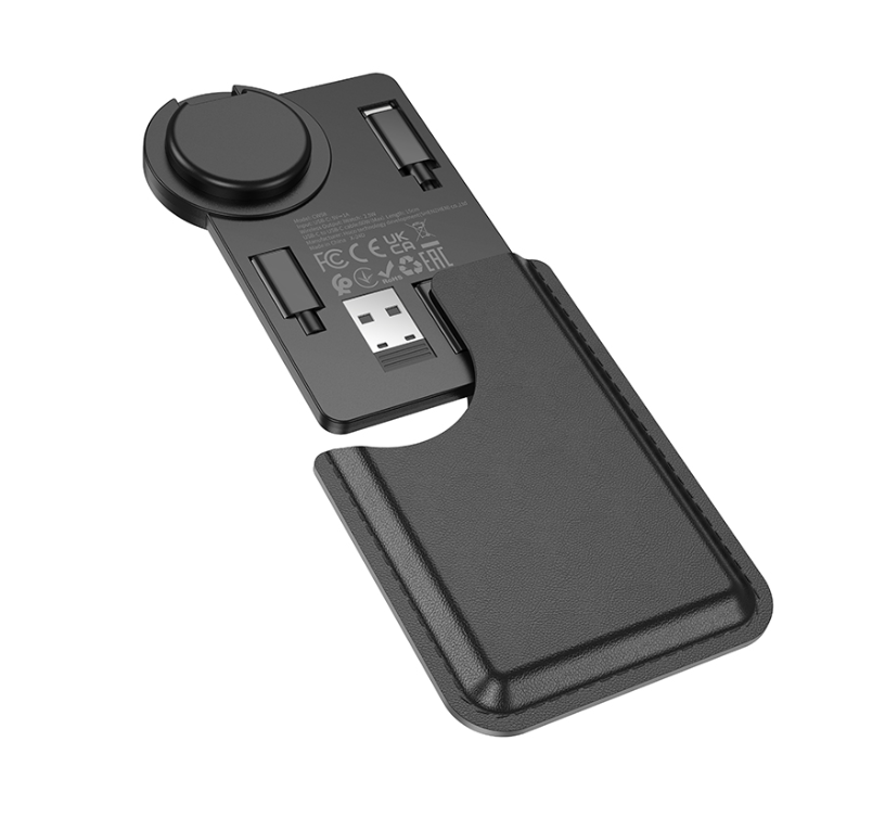 Hoco - Multifunctional with iWatch Wireless Charger Black