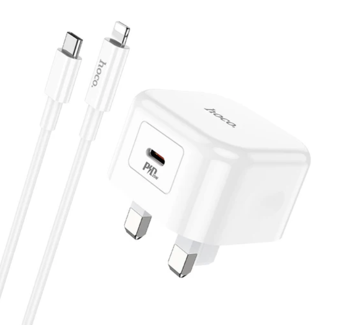 Hoco C91B Super Fast Charger Set | Type C to lighting