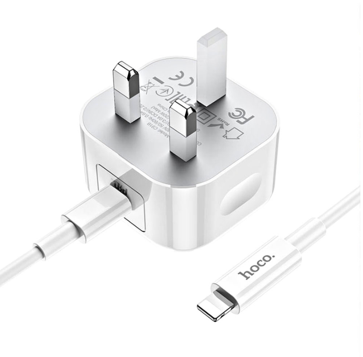 Hoco C91B Super Fast Charger Set | Type C to lighting