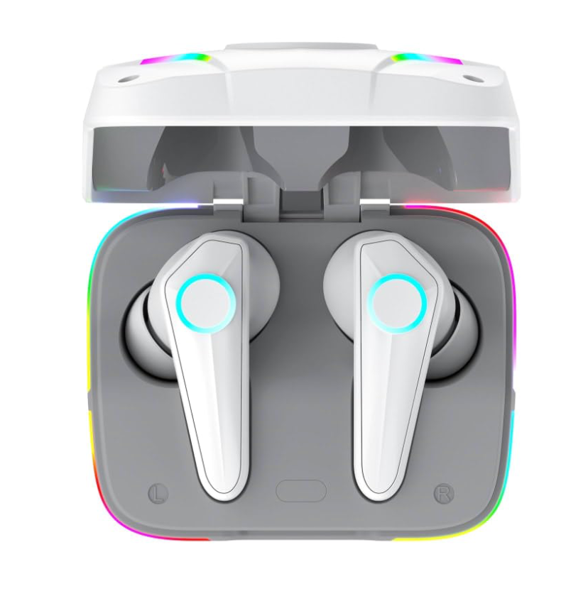 Goodmans True Wireless Gaming Earphones | WHITE