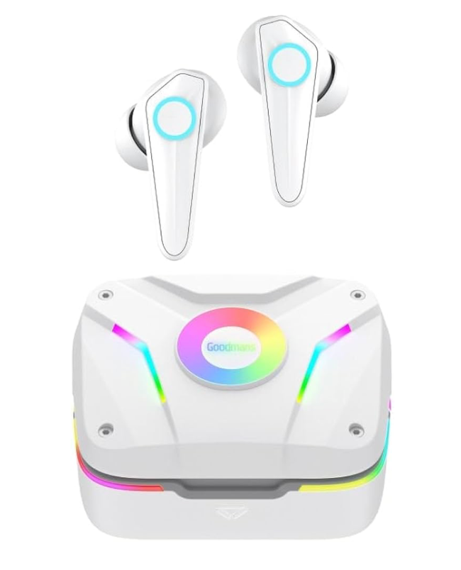 Goodmans True Wireless Gaming Earphones | WHITE