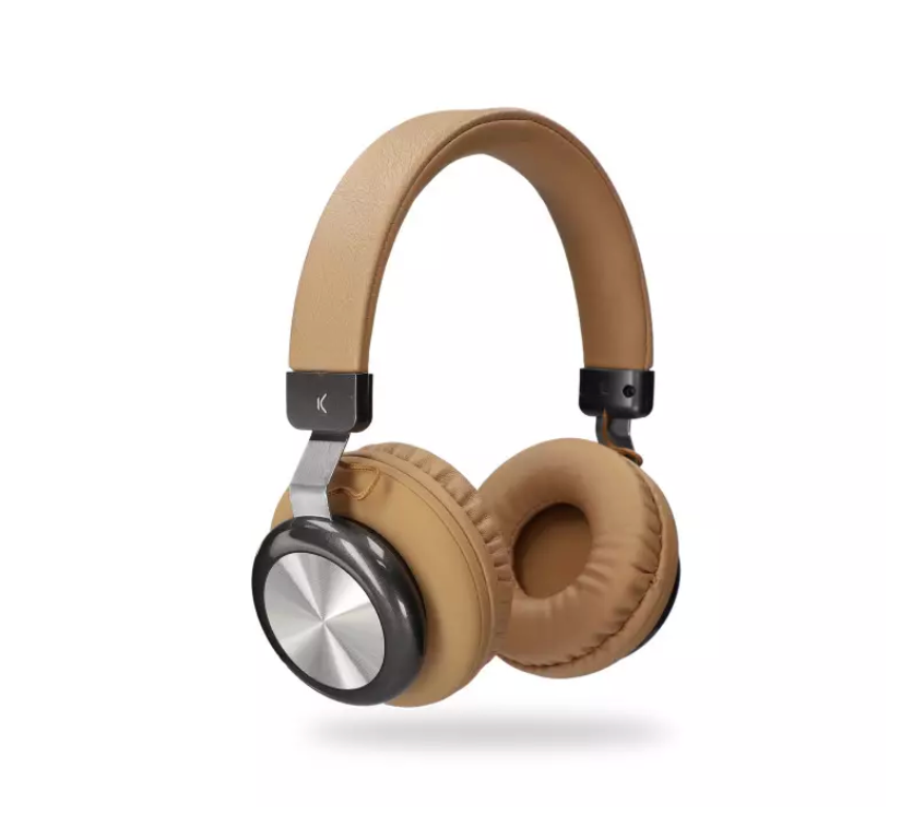KSIX Retro 2 Wireless Headphones – Brown