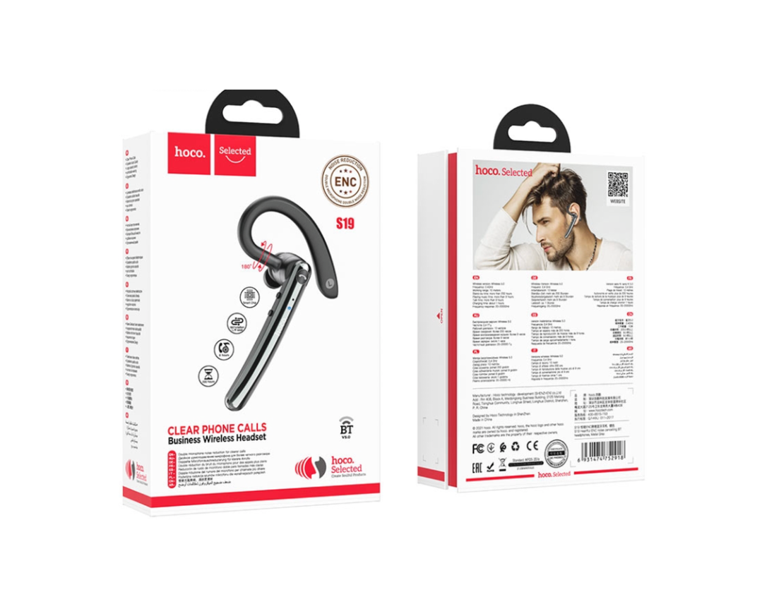 Hoco S19 Heartful ENC Noise Cancelling Business Headphone