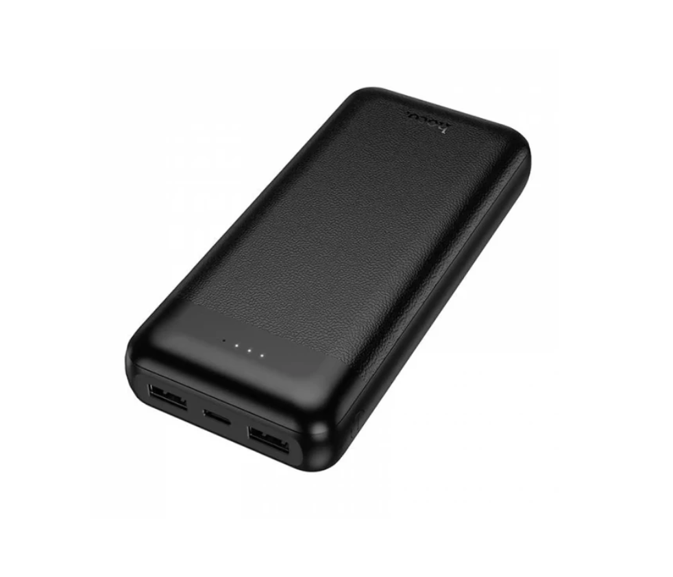HOCO J157A 20000mAh black portable power bank.