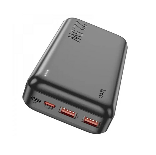HOCO J101A black 20000mAh power bank.