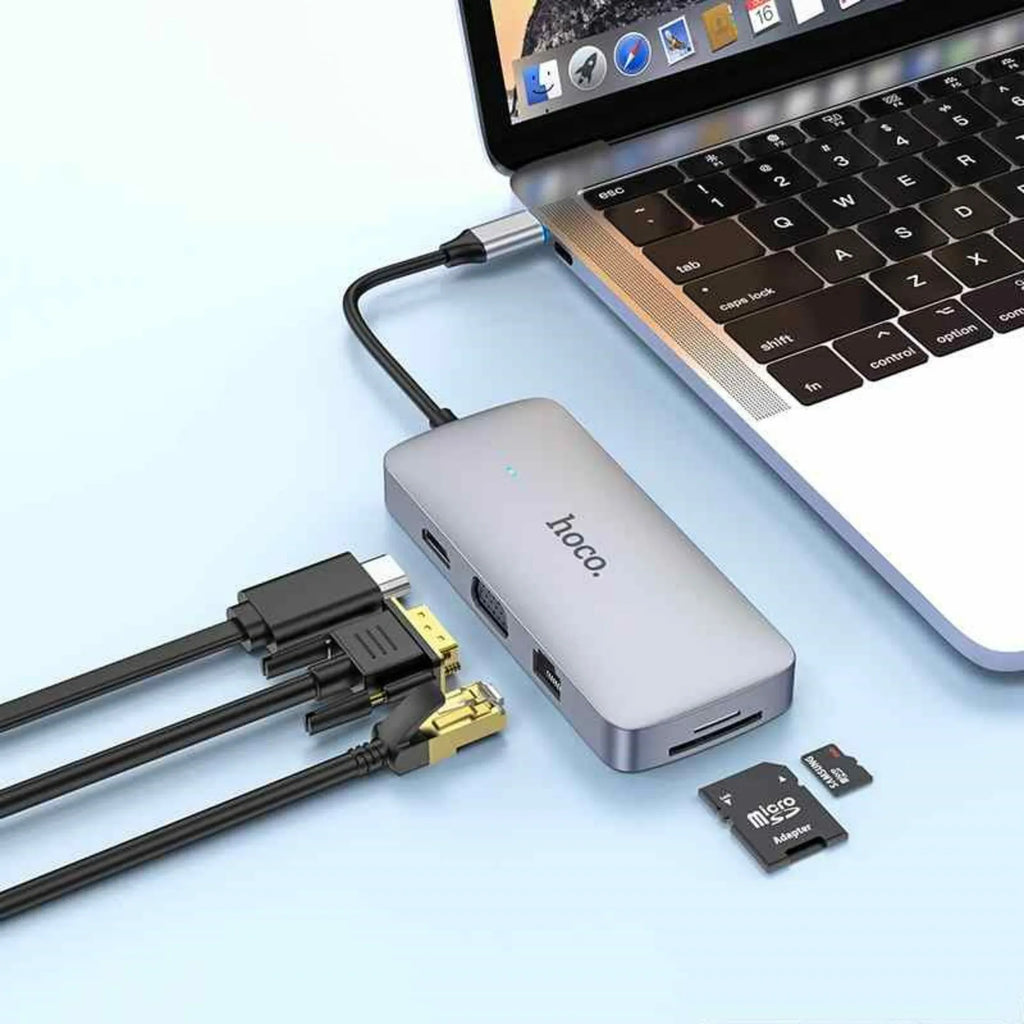 HOCO - Easy 10-in-1 Type-C Multifunction Adapter